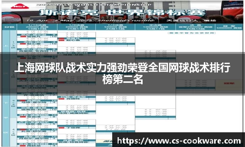 上海网球队战术实力强劲荣登全国网球战术排行榜第二名